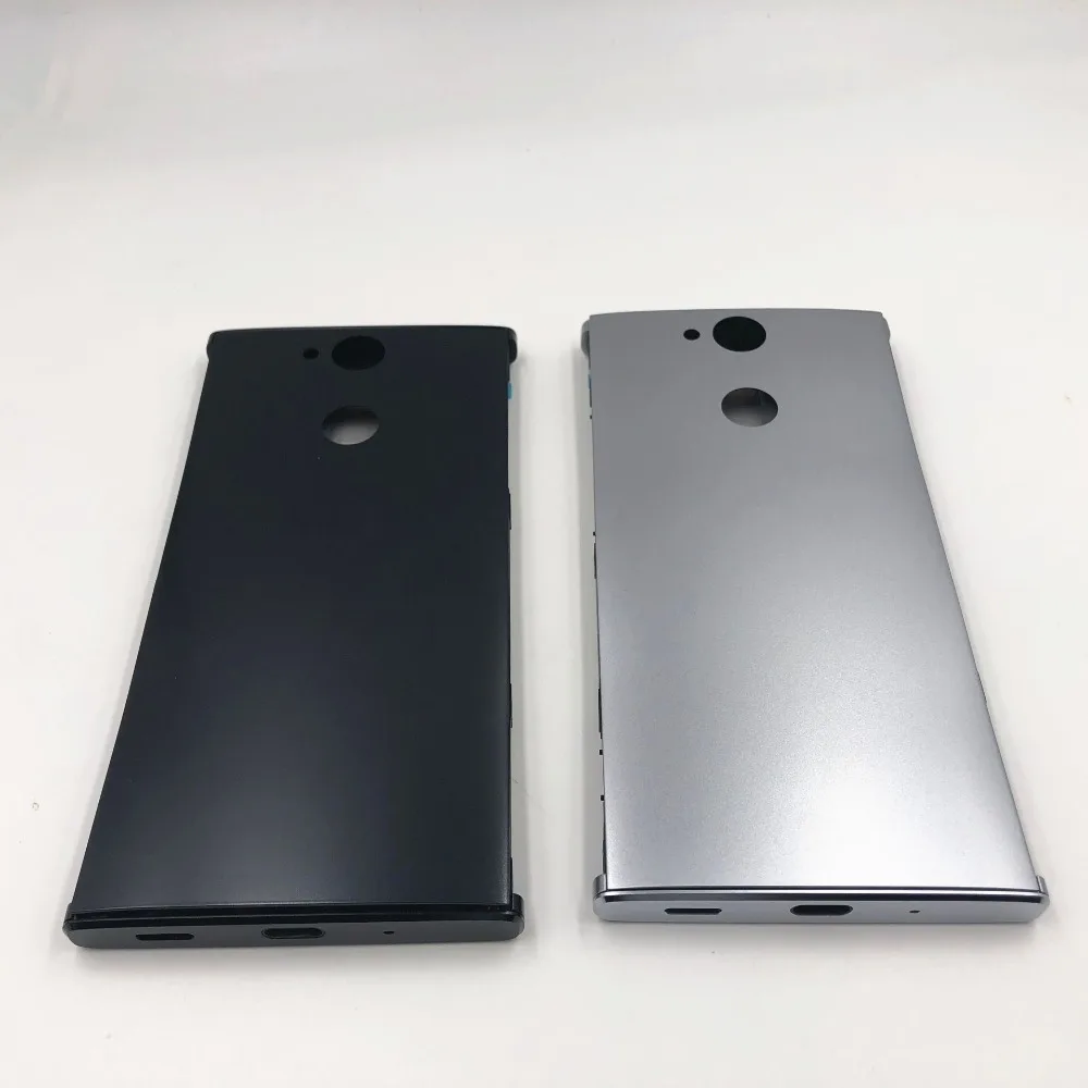 Корпус средней передней рамки для sony Xperia XA2 H4133 H4131 H4132+ запасные части с задней крышкой батареи+ логотип