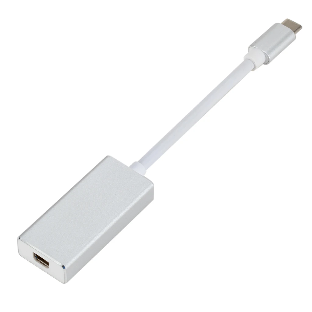 Кабель USB Type C в Mini адаптер портов дисплея DP 3 1 мини дисплейный Порт Thunderbolt DP|Кабели