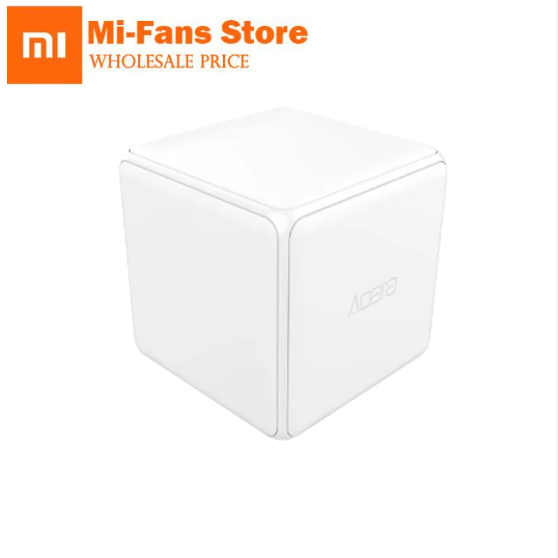 Xiaomi mi контроллер Magic Cube Zigbee версия управляется шестью мерами для умного дома устройство работает с mi jia mi Home ap'p D5