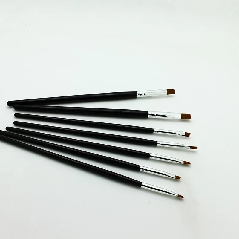 Hot Sale 5pcsSET Nail Art Design Brush Spiral Gel Pen Tips Tool For Nail Brush Nail Tool Free Shipping Wholesale 10 Size Set