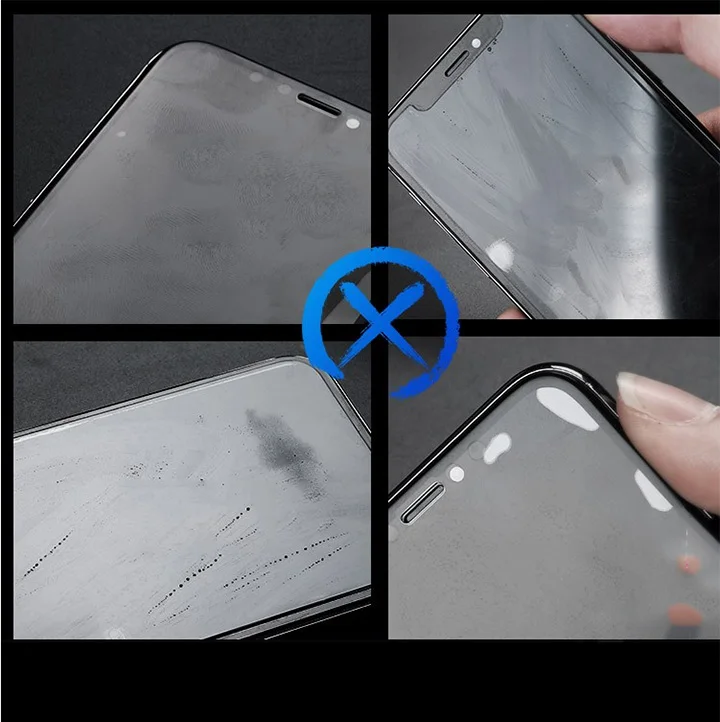 Матовая защитная накладка стекло для iPhone 6X7 8 Plus Защита экрана для iPhone XS MAX XR 6s Plus 7 закаленное стекло полное покрытие