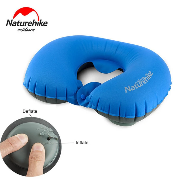 

Naturehike Outdoor Travel Camping Ultralight Pressing Automatic Self Inflatable Air Pillow Compressed Non-slip U type