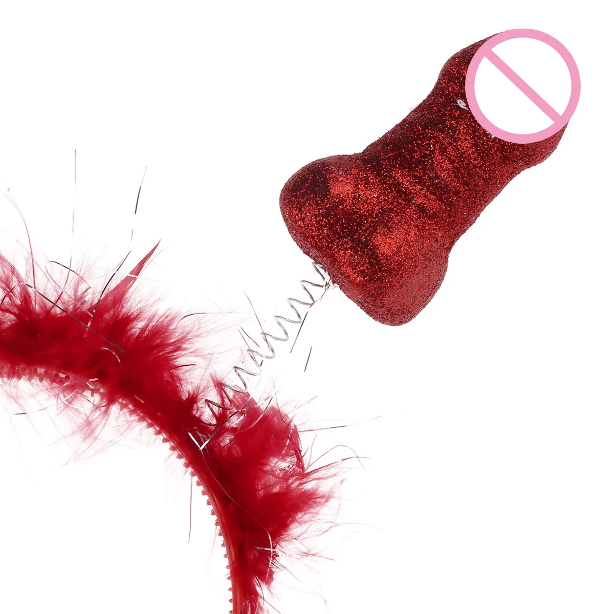 Penis Shape hair headband hair accessories for bachelorette party