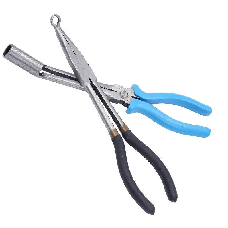 Automotive Tools Car Spark Plug Wire Removal Pliers Bend Head Car Repair Tools Handles Clamp Tool               Outillage Garage