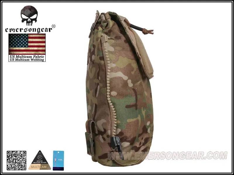 Сумка Emersongear с застежкой молнией для AVS JPC2.0 CPC тактический жилет сумка Мультикам