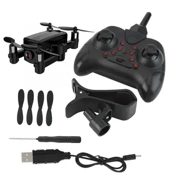

mini drone helicopter quadcopter profissional with camera toys L102 Mini Foldable WiFi Remote Control Quadcopter LED Toy