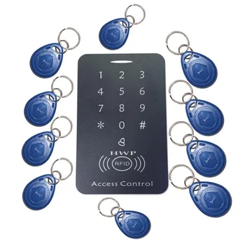 

Free shipping RFID-Keypad-Access-Control Proximity Door Access Control System 125KHZ 10 cards free