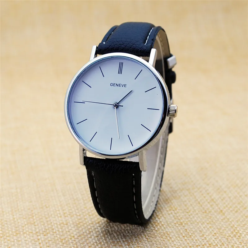 2018 NEW Hot Sale 1pc Women watches Retro Design Leather Band simple design Analog Alloy Quartz Wrist watch women relogio | Наручные часы