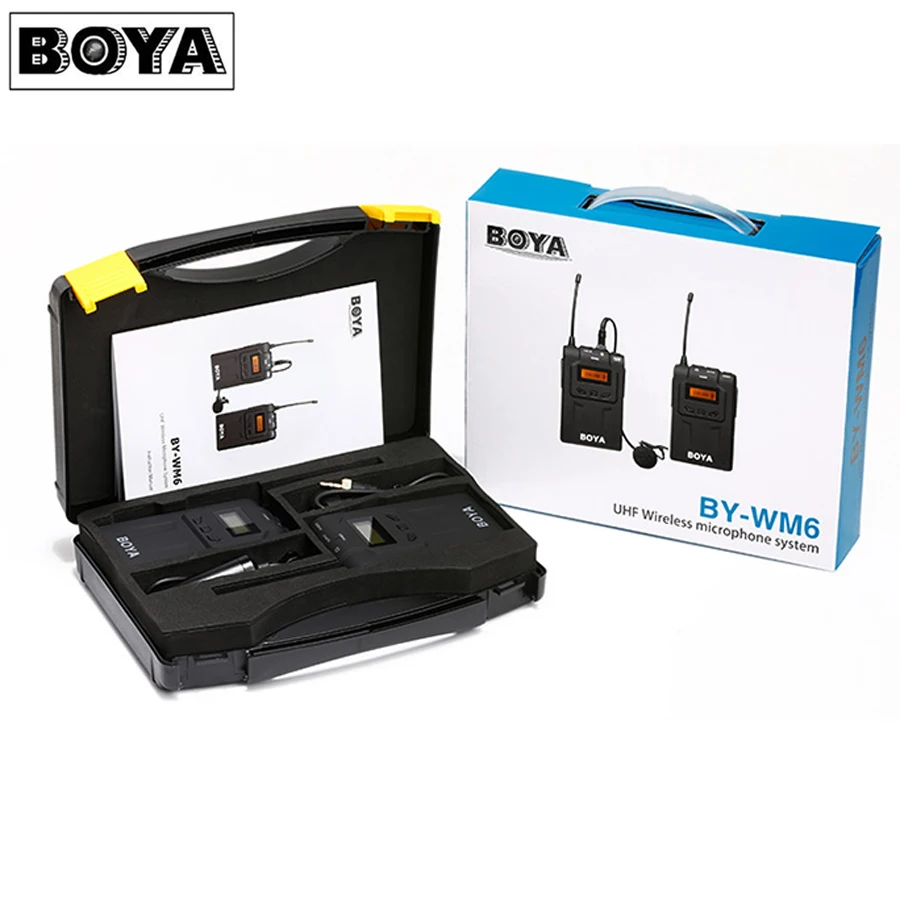 BOYA BY-WM6 UHF Omni-directional Lavalier