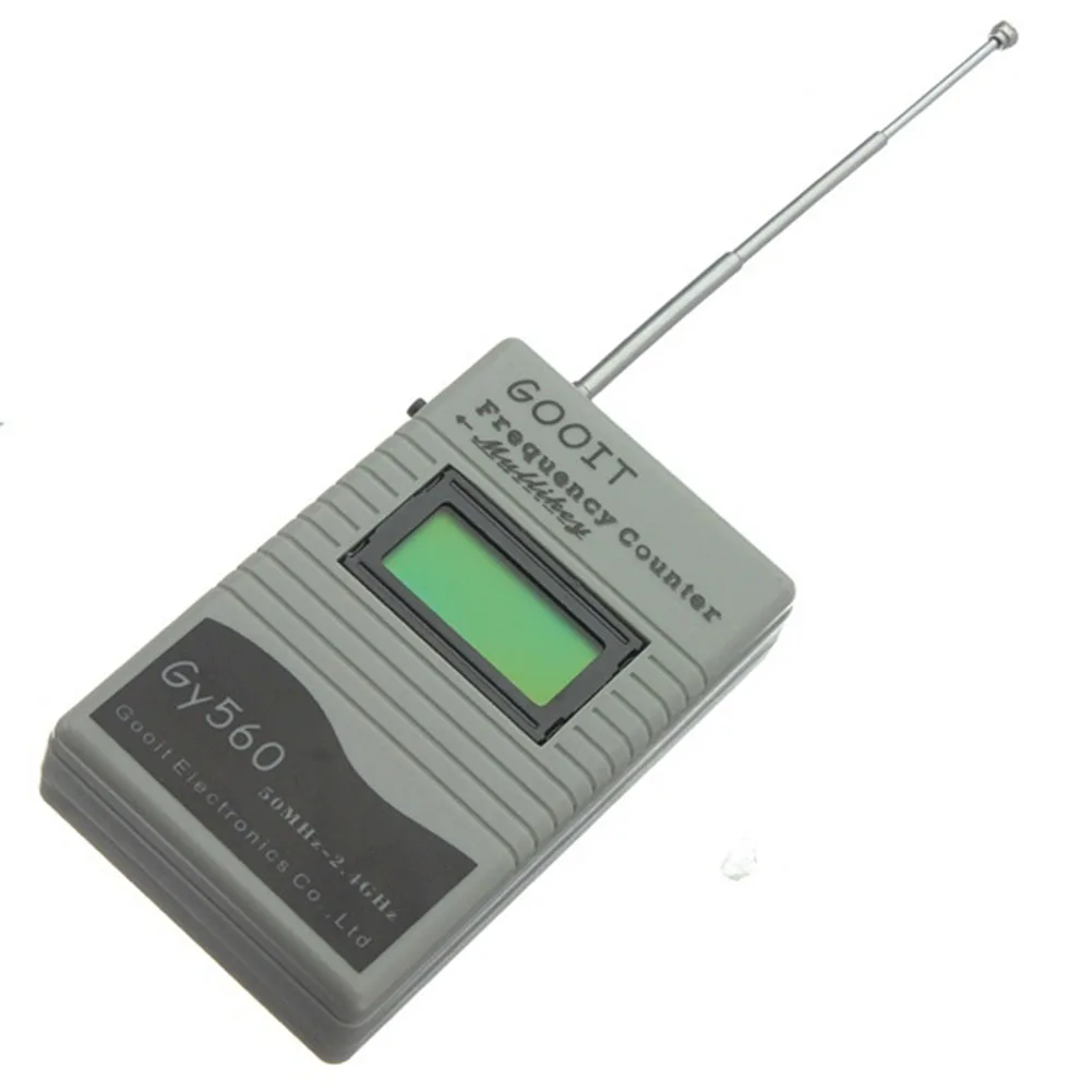 9 V GY560 50 МГц ~ 2 4 ГГц радио частота GSM счетчик цифровой канал сканер UK|Измерители