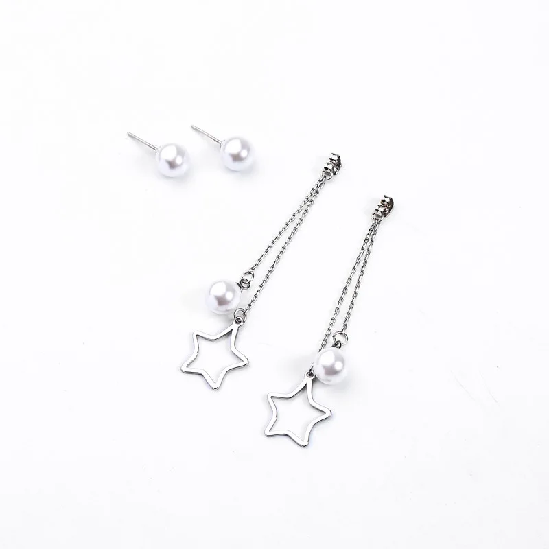 

Dreamy Bubble Women' Earrings Alloy Crystal Star Long Drop Earrings Wedding Party Daily Jewelry Gifts