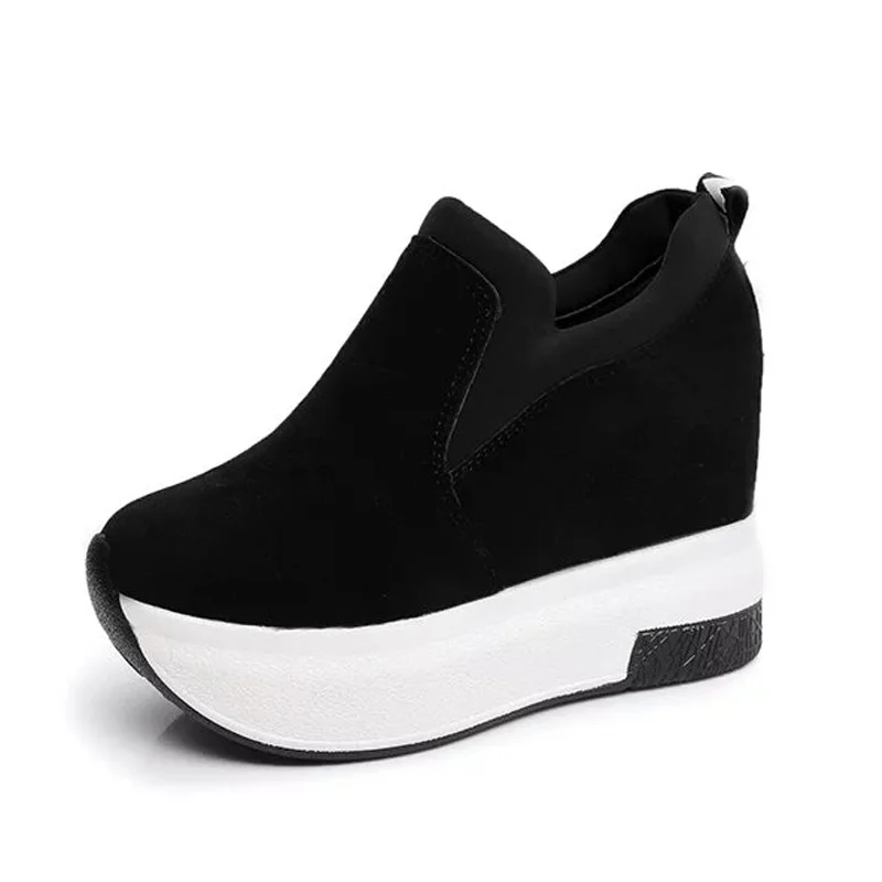 FeiYiTu 2018 Wom n модные лоферы на платформе повседневная обувь с принтом женские