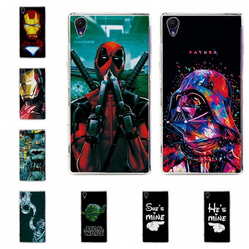 

Charming Deadpool Cases Coque For Sony Xperia Z2 L50W Soft Silicon Phone Case Fundas For Sony Z2 Z 2 Back Cover Capa 5.2 inch