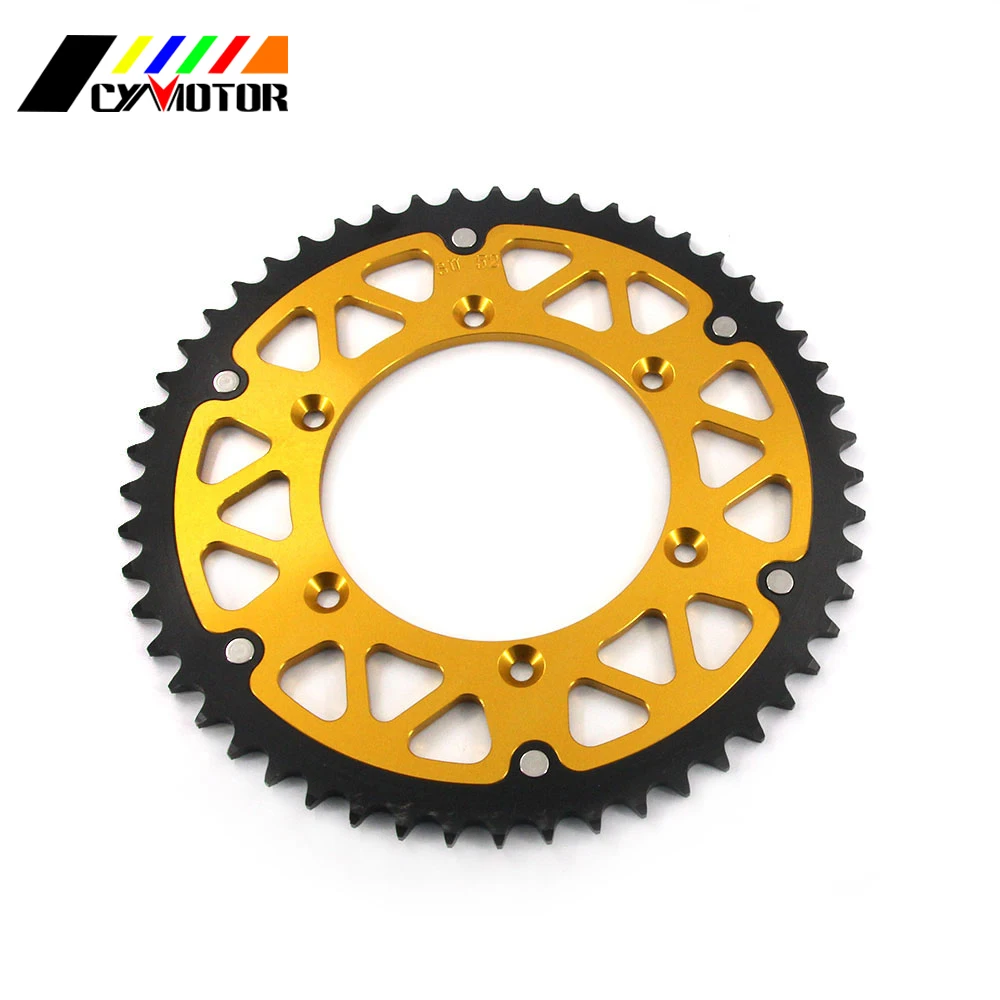 Мотоцикл 44 46 47 48 49 50 51 52 Модель сзади звездочки для SUZUKI KLX400 DR350 DR Z400 DRZ KLX RM RMX TSR 125 200 350