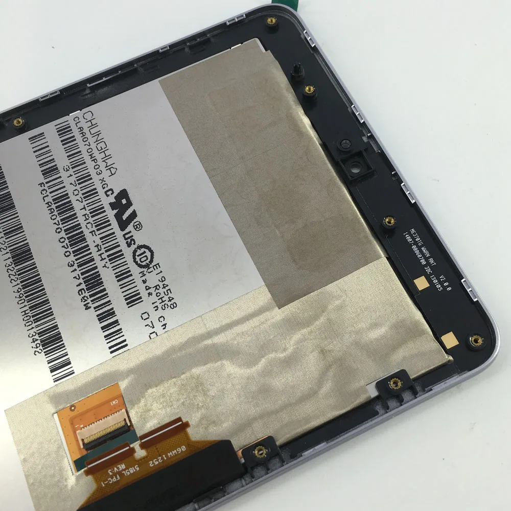 Pаспродажа Новый ЖК дисплей + сенсорный дигитайзер экран в сборе для ASUS Google nexus 7 nexus 7 2012 ME370T ME370TG nexus 7c 3g или wifi версия