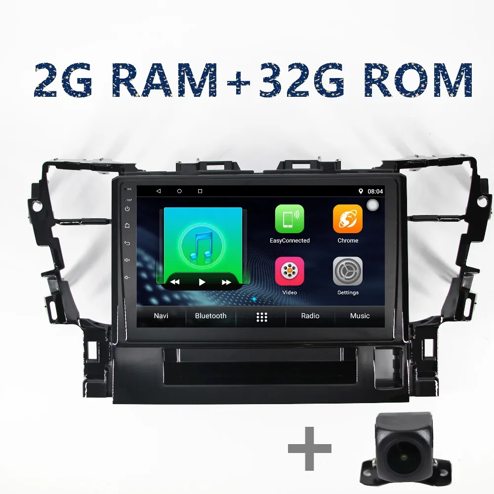 

10'' autoradio 2.5D Touch screen Android Car navigation Multimedia Player for toyota Alphard with radio BT WIFI FM Map