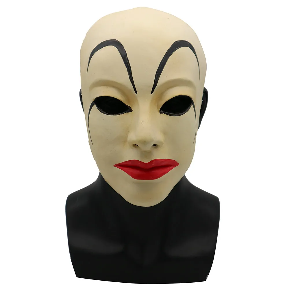 Halloween Party Mask Scary Props Relaxed Realistic Masks Cosplay ...