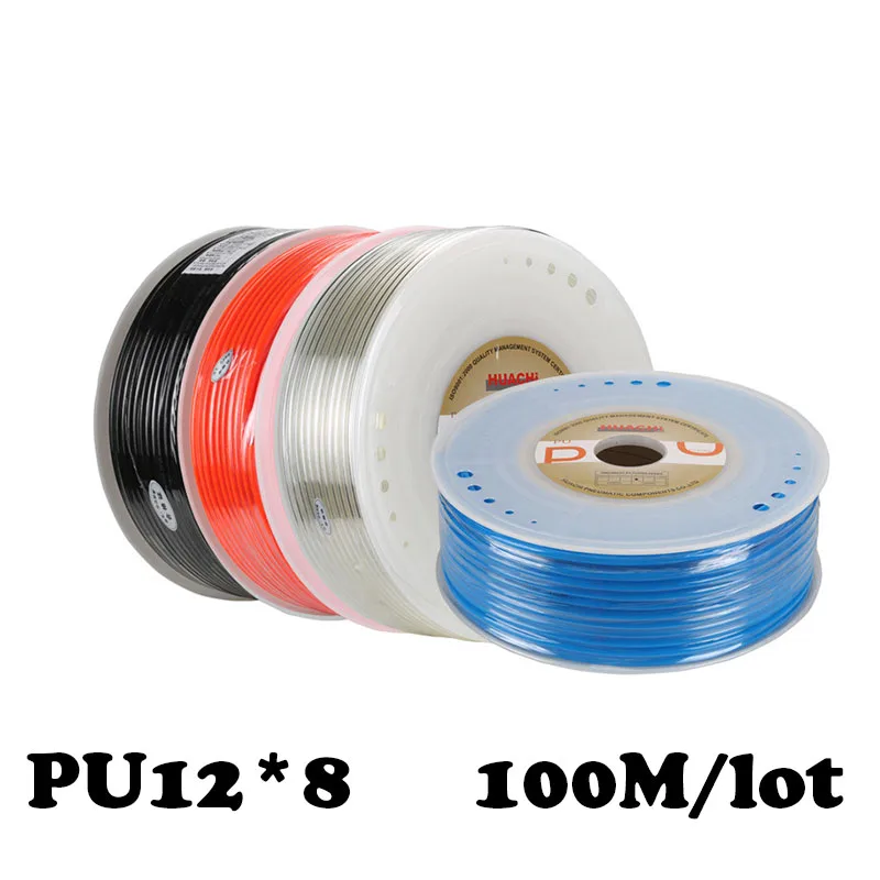 PU12*8 100m/roll PU PU pipe, pneumatic hose, air compressor, trachea, ammonia tube pipe to air