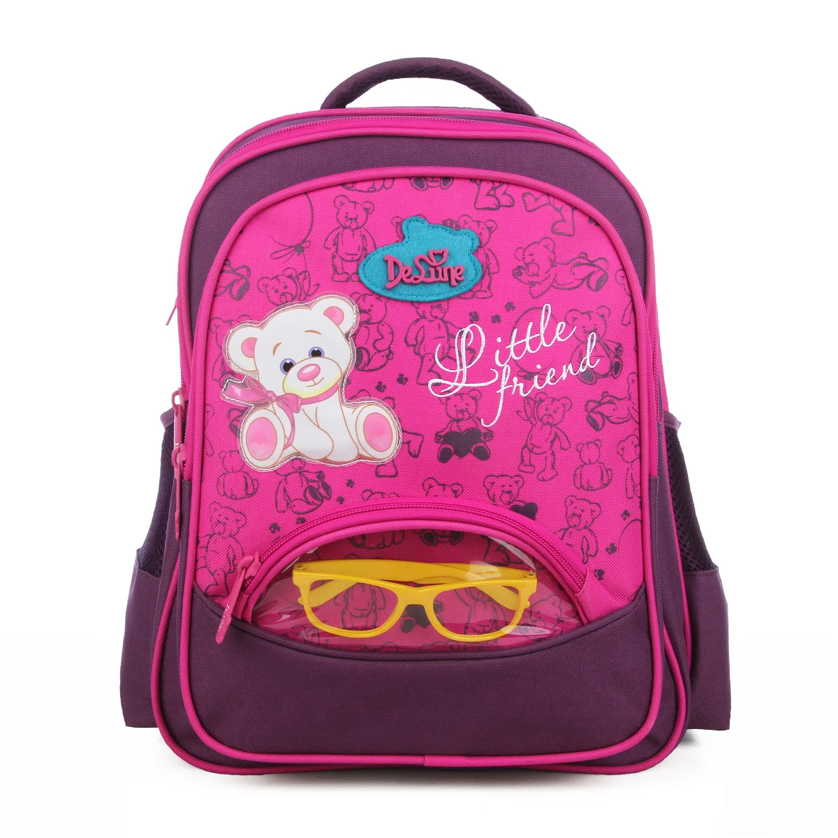 

2018 Kids Backpack children School bags Boys Girls Cute Cartoon Bear orthopedic backpacks schoolbags mochila escolar sac enfant