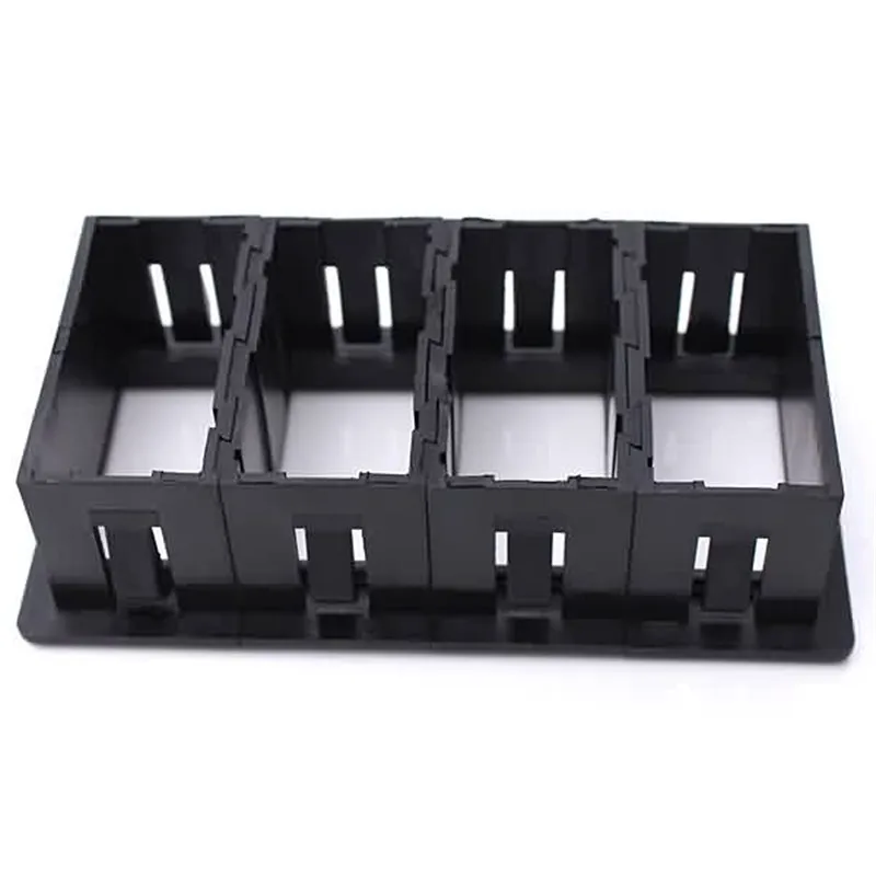 

4 Black Plastic Rocker Switch Clip Panel Holder Housing for Car RV Switch Panel