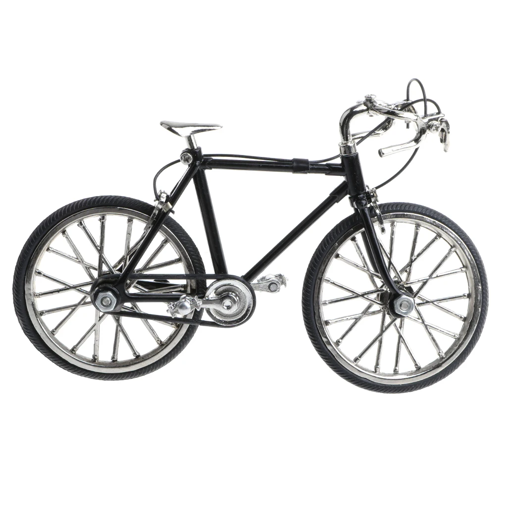 Classic Alloy Racing Bike Bicycle, 1:16 Model Kids Christmas Birthday Presents, Home Decor, Collecition
