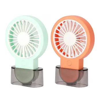 

Air Conditioner Portable Handheld Desktop Mini Fan Cooler 3 Speeds USB Rechargeable Cooling Fan Bladeless Fan