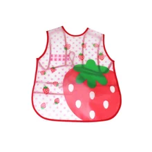 Дети подачи Еда детские нагрудники Водонепроницаемый eva прозрачный Детские Фартуки милый мультфильм Кормление ребенок новорожденных одежда