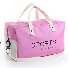 Творческий нейлон сухой и мокрой отдельных умывальник путешествия косметичка Водонепроницаемый большой Ёмкость пара Нижнее Бельё для девочек сохранить Вышивка Крестом Пакет