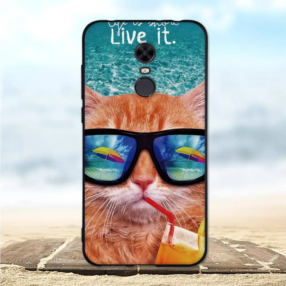 For Xiaomi Redmi 5 Plus Case Soft Silicone TPU Black Cover For Xiaomi Redmi 5 Plus 5+ Case For Redmi5 Plus / Cover Redmi 5 Cases