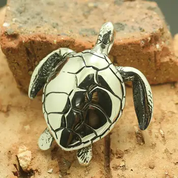 

316L Stainless Steel Cool Turtles Pendant