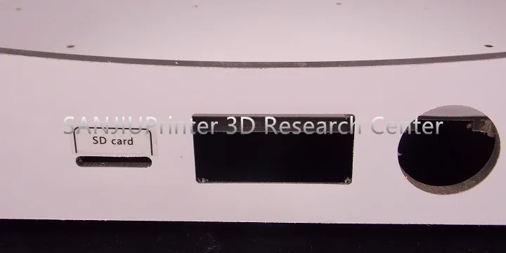 SANJIUPrinter двойные Висячие отверстия рамка совместима с Ultimaker 2+ расширенный 6 мм толщина алюминиевая пластина все