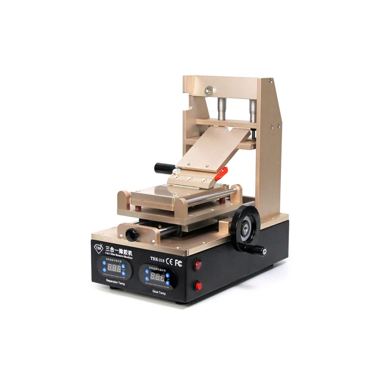 

TBK-318 3 in 1 Mobile Phone LCD Screen Refurbish Machine Vacuum LCD Screen Separator + Preheater +OCA Glue Polarizer Remover