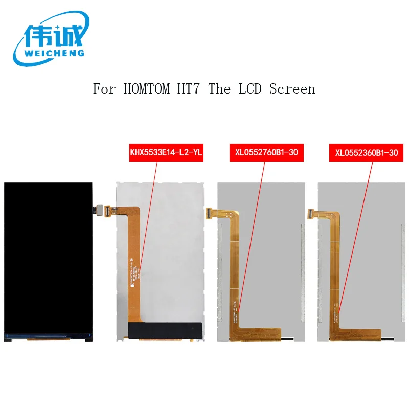 

WEICHENG Tested Well For Homtom HT7 LCD Display Screen Assembly Perfect Repair Part 5.5 inch +Free Tools