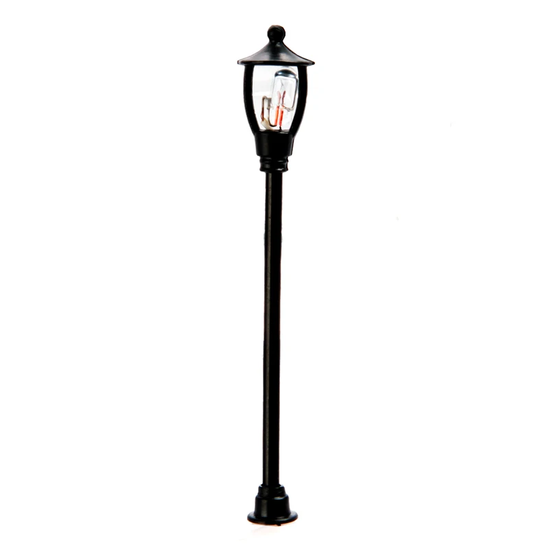 1:100 20X HO Scale Model Layout Single Head Garden Light Lamppost Lamp NEW V6D0 1:100 20X HO Scale Model Layout Single Head Garden Light Lamppost Lamp NEW V6D0