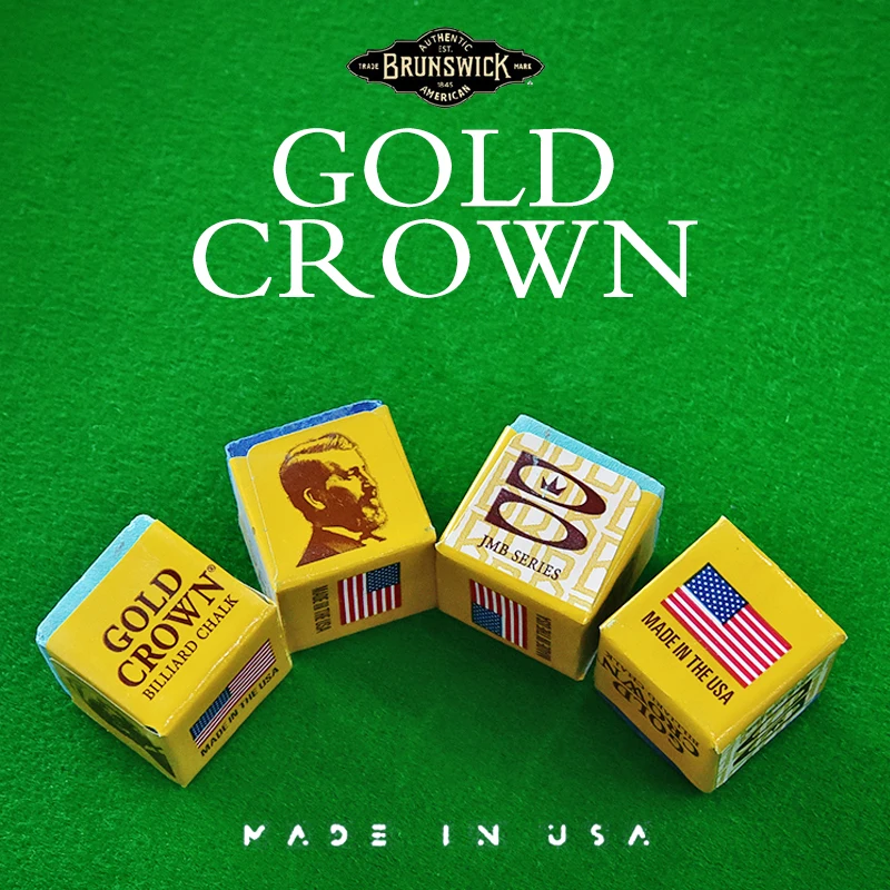 

2018 Original Brunswick Chalk Snooker Chalk Billiard Chalk Billiard Accessories Pool Chalk for Professional Player Made in USA