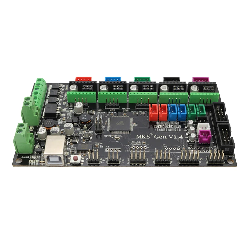 Плата управления MKS Gen V1.4 Mega 2560 R3 материнская плата RepRap Ramps1.4 A4988 A4982 DRV8825 tmc2100