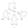 Four Martial Arts Masters Shape Cake Decorating Fondant Cutters Tools Set,Cookie Biscuit Baking Molds,Direct Selling ► Photo 1/3