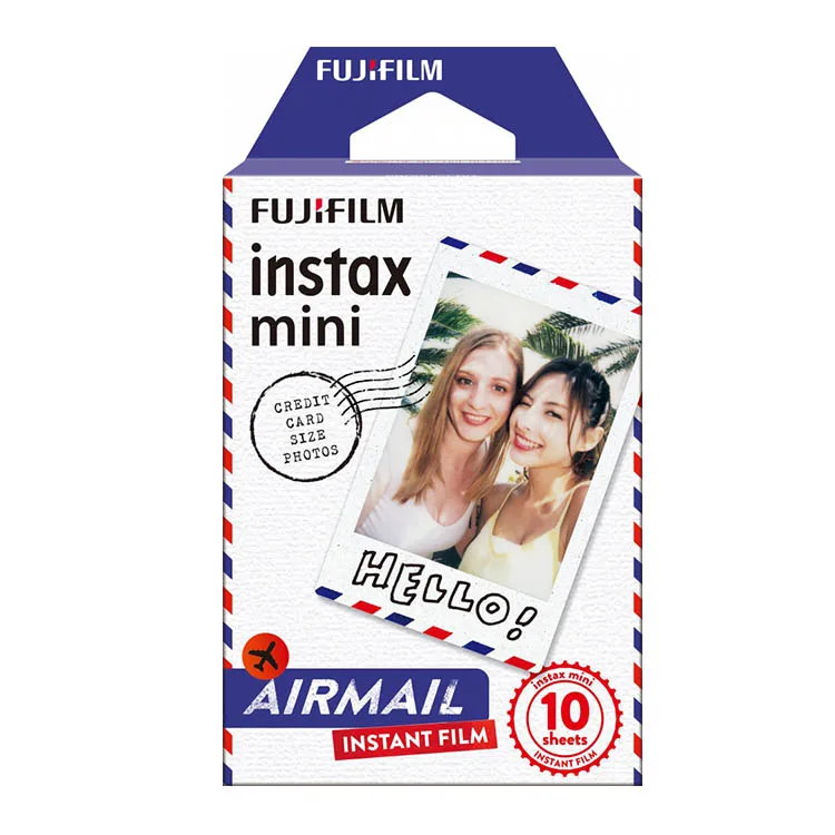 Фотокамера Fujifilm Instax Mini 8 Mini 9-фотокамера Fuji Instant Photo 10 листов Exposures Papers-дополнительная фоторамка - Цвет: Airmail