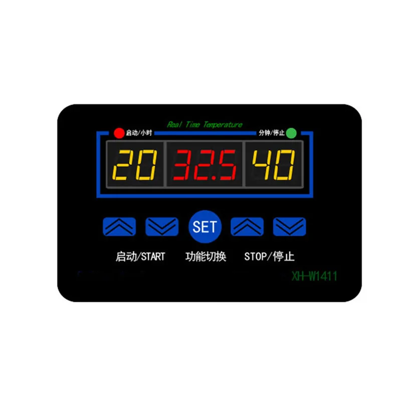 

XH-W1411 LED Digital Temperature Controller AC 12V 220V 10A Thermostat Switch Thermometer Smart Temperature Regulator