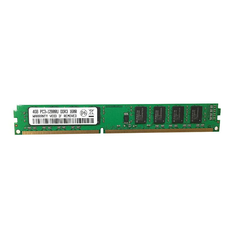 1 шт. настольные чипы памяти 4g 1600 ddr3 PC3 12800U Универсальная память XR649|Модули для