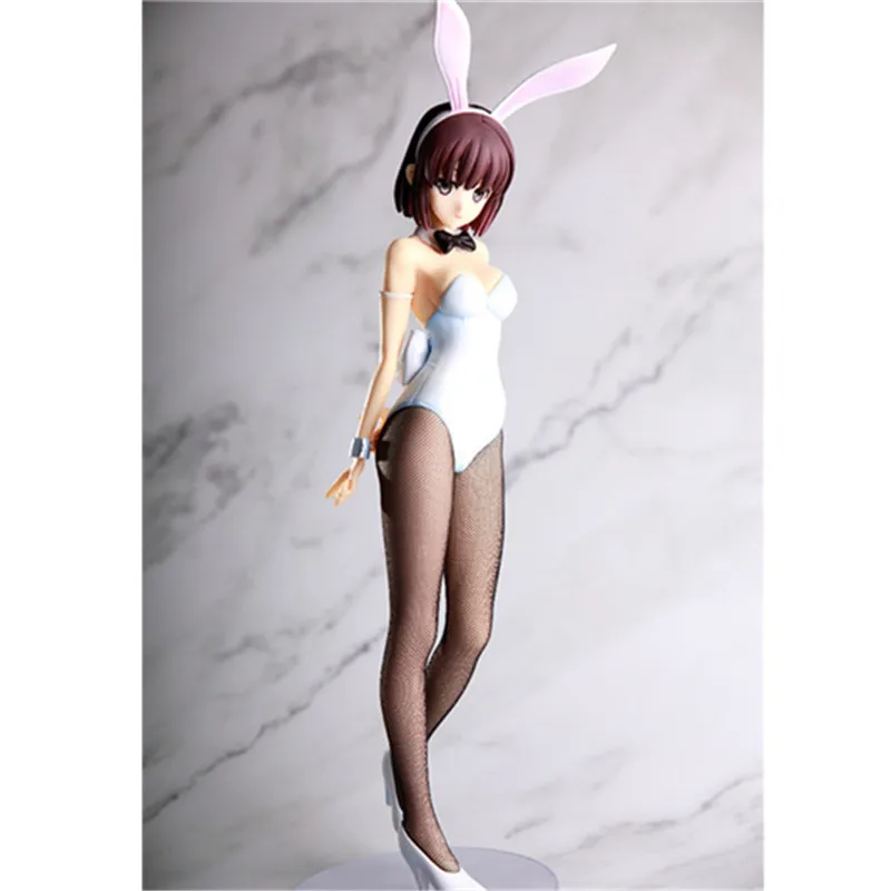 Saenai Heroine No Sodate kata katou Megumi Кролик уши ver 1/4 ПВХ аниме сексуальные Фигурки