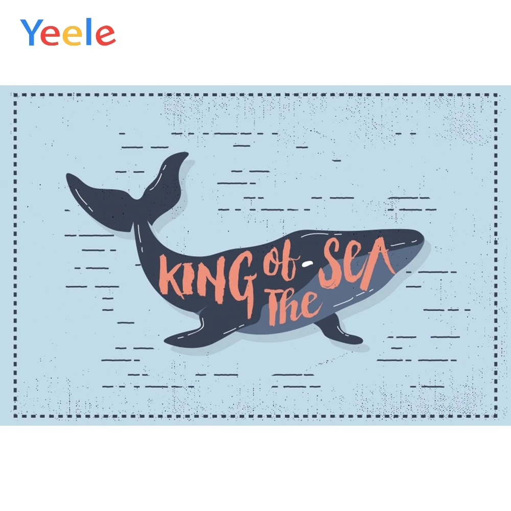 

Yeele Wallpaper Bedroom Decor Whale King Of The Sea Photography Backdrops Personalized Photographic Backgrounds For Photo Studio