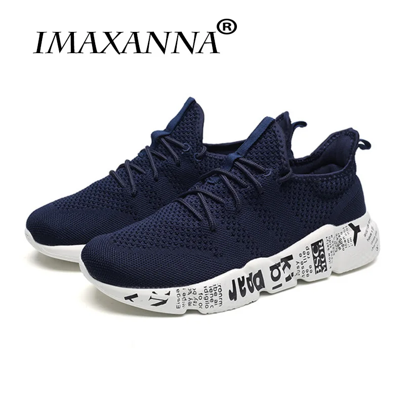

IMAXANNA Breathable Mesh Men Running Shoes zapatillas deportivas mujer Lightweight Outdoor Sports Sneakers Shoes chaussure sport
