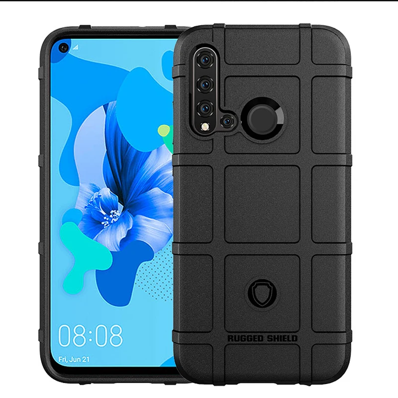 Чехол для Huawei P20 Lite 2019 защитный силиконовый бампер противоударный чехол Funda Caphina |