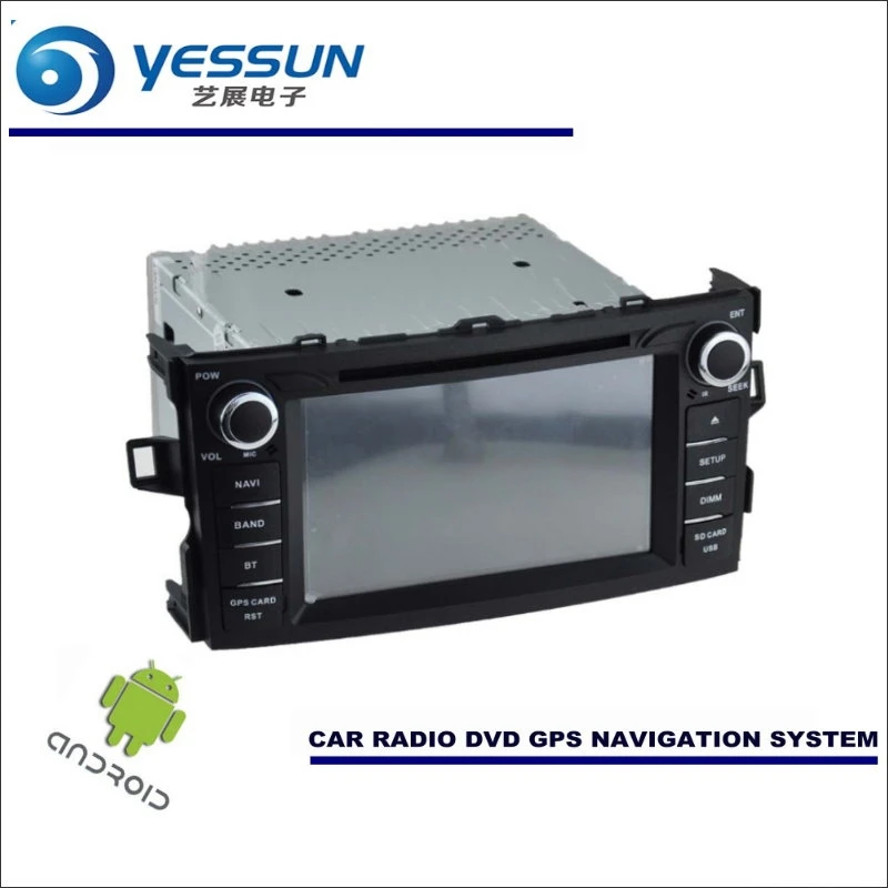 cheap YESSUN Car Android Navigation System For Toyota Corolla Hatchback Auris Radio Stereo CD DVD Player GPS Navi Screen Multimedia