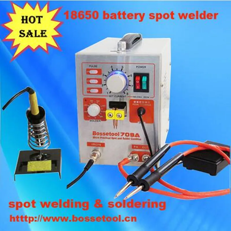 

18650 Portable Spot Welding Machine 709A Battery Spot Welder for Lithium
