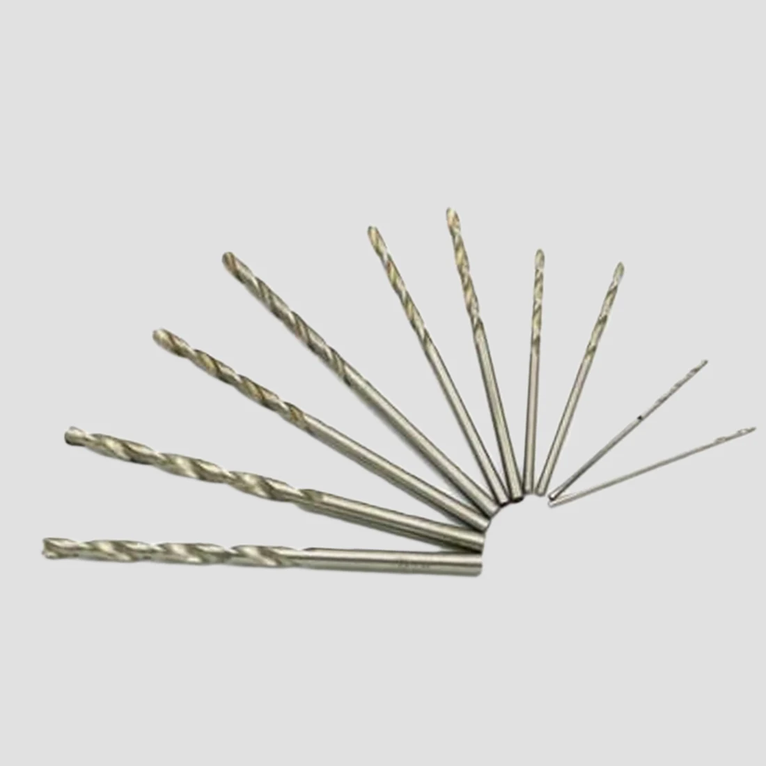

0.5-3mm Micro HSS Drill Bits White Steel Drill Bits For Dremel Rotary Tool 10pcs Straight Twist Drill Bits wood milling machines