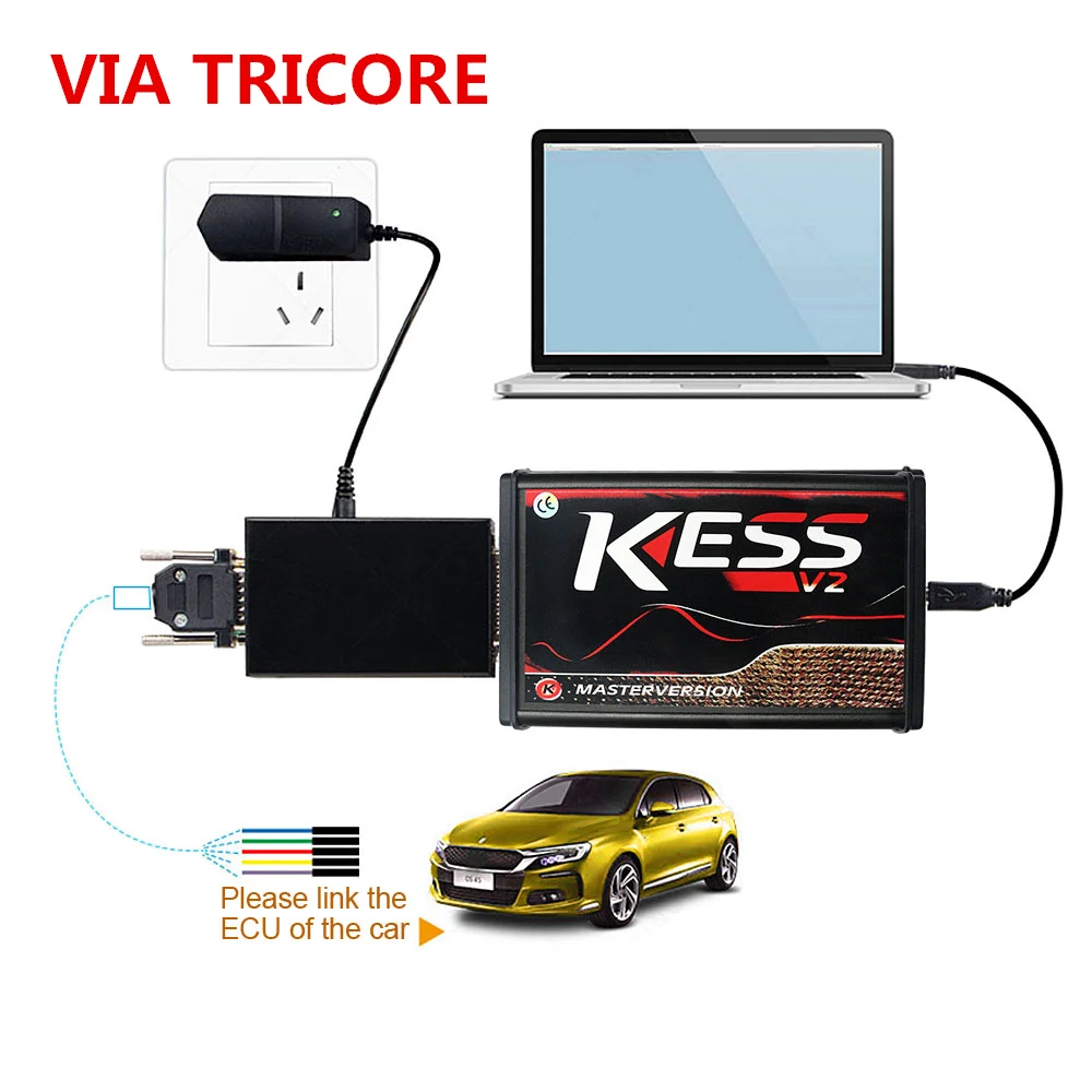 Новейший Ksuit V2.53 для Kess V2 V5.017 KTAG OBD2 менеджер ECU Тюнинг программист K-TAG 7,020 2,25 Kess 5,017 добавить больше автомобилей и протоколов