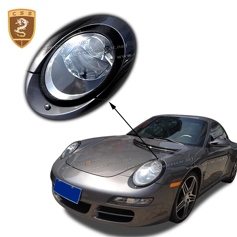 

Carbon Fiber Headlight Frame For Carrera 991 997 2005 2006 2007 2008 2009 2010 2011 2012 2013 2014 2015 16 Carbon Light Eyebrow