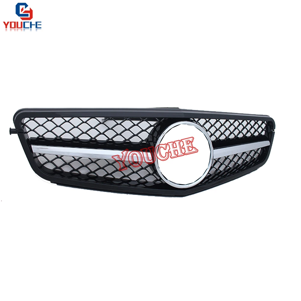 W204 GT Diamond Grill C63 AMG Style передняя решетка капота для Mercedes C C180 C200 C250 C300 C350 2008